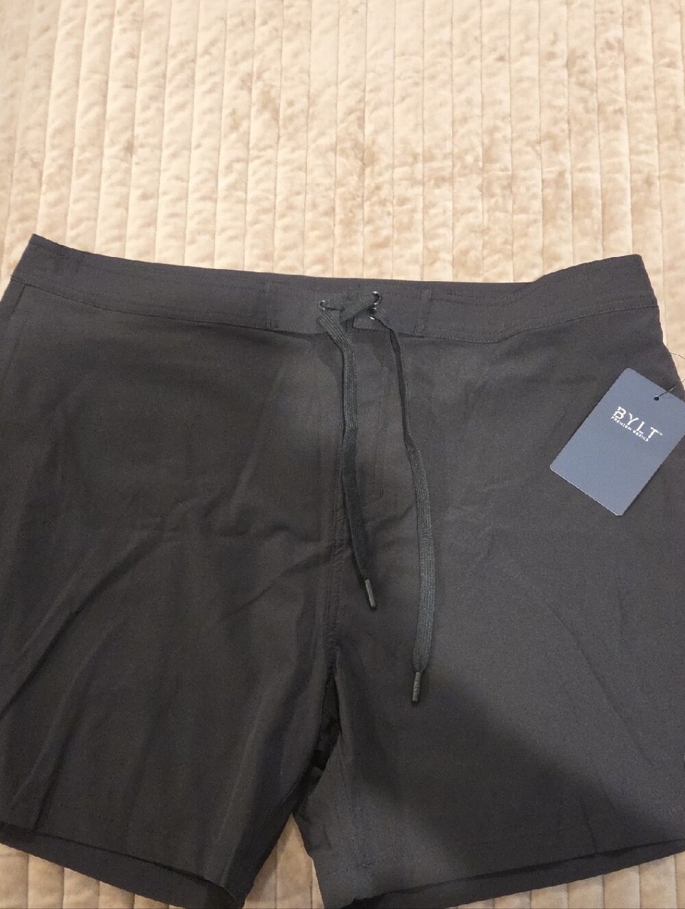 Black NWT BYLT Coastal Board SHORTS